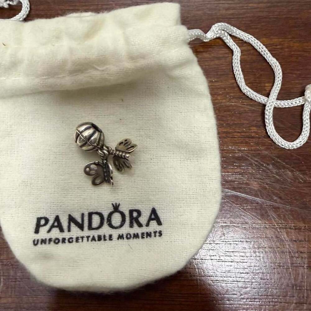 Pandora Friends Forever Split Butterfly Charm Sterling Silver